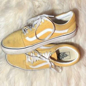 Yellow Old Skool Vans